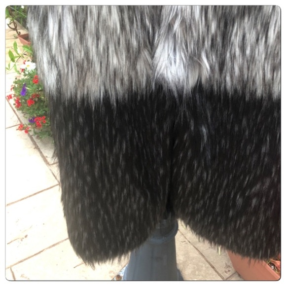 Fuzzy Faux Fur Vest Bless’ed Are The Meek - Picture 2 of 6